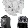 QfwdfcTrenz Backpack Rain Cover Disposable Plastic Clear-0