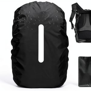 Aysatogc Backpack Rain Cover Waterproof Polyester Reflective-0
