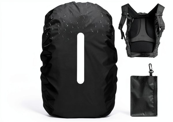Aysatogc Backpack Rain Cover Waterproof Polyester Reflective-0