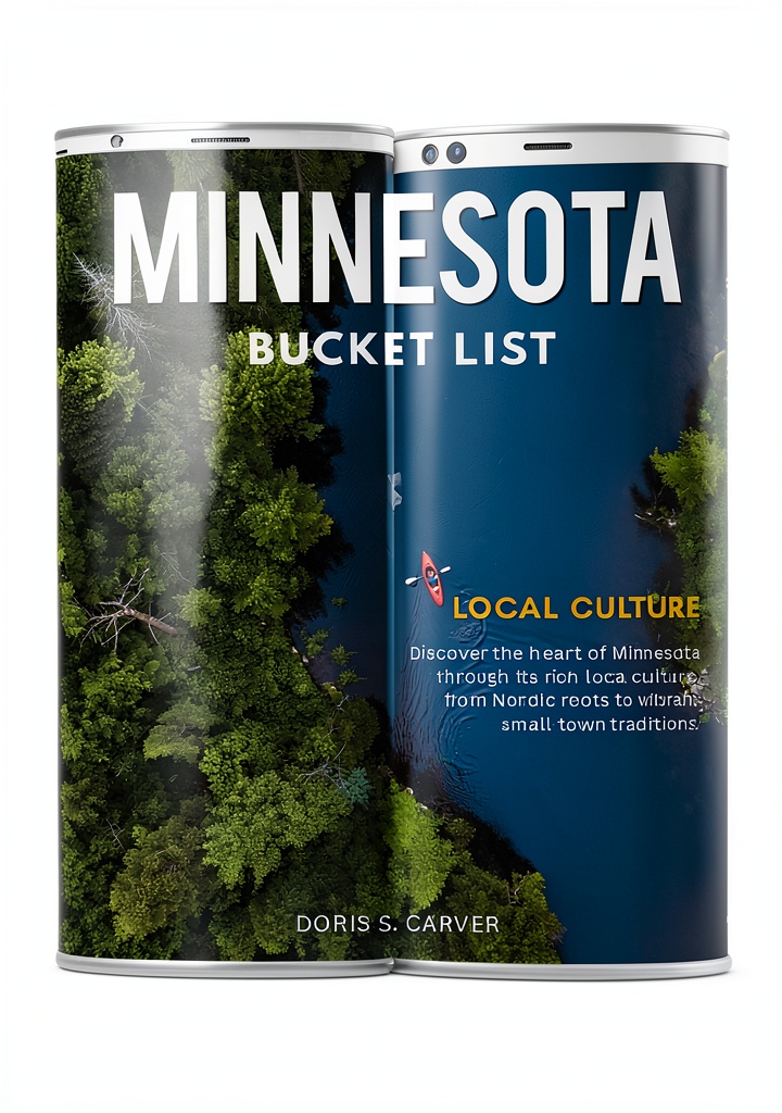 Minnesota Travel Guide eBook displayed on a Kindle device