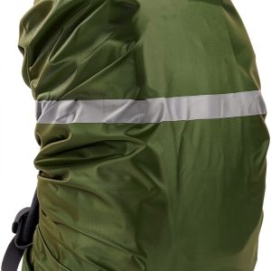 Silfrae Backpack Cover Waterproof Army Green-0