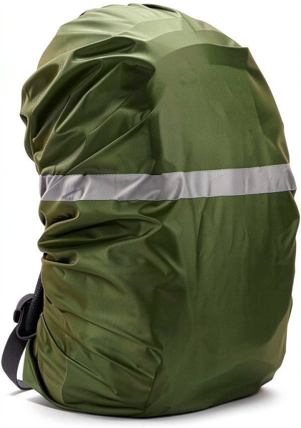 Silfrae Backpack Cover Waterproof Army Green-0