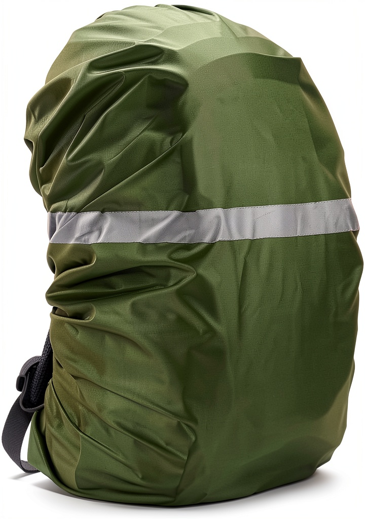 Silfrae backpack cover being used on a hiking trail