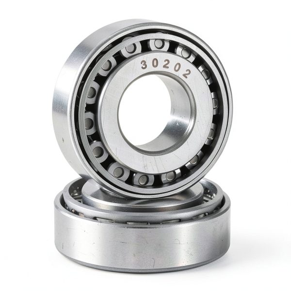 30202 Tapered Roller Bearing Set HiPicco Chrome Steel ABEC3 15mm Bore-0