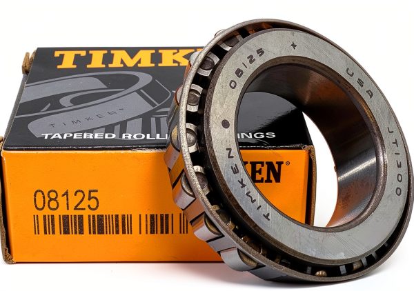 TIMKEN 08125 SIZE 4 OD, TAPERED ROLLER BEARING, SINGLE CONE CNTRL STAND-1